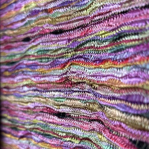 SHARON LONDON Designer Midi Dress Marled Pink and Purple - Picture 8 of 9